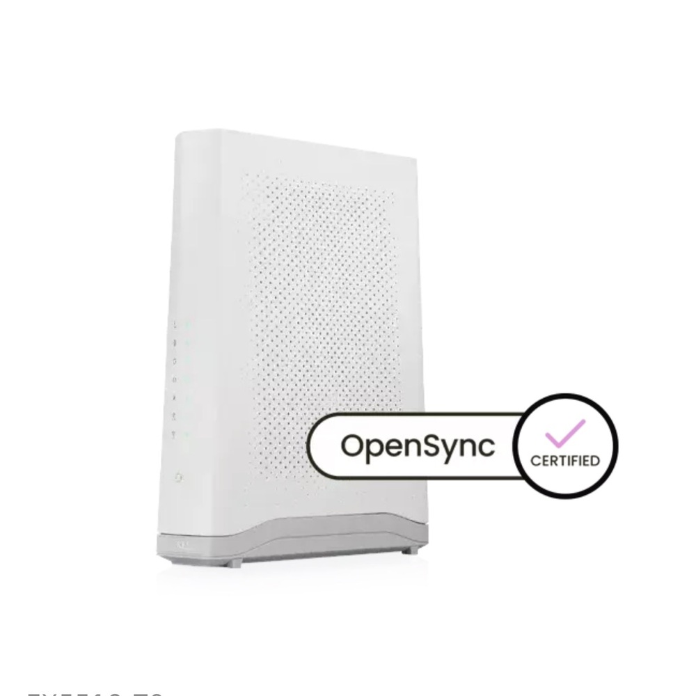 OpenSync Certified White Modem-Router Combo